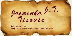 Jasminka Tišović vizit kartica